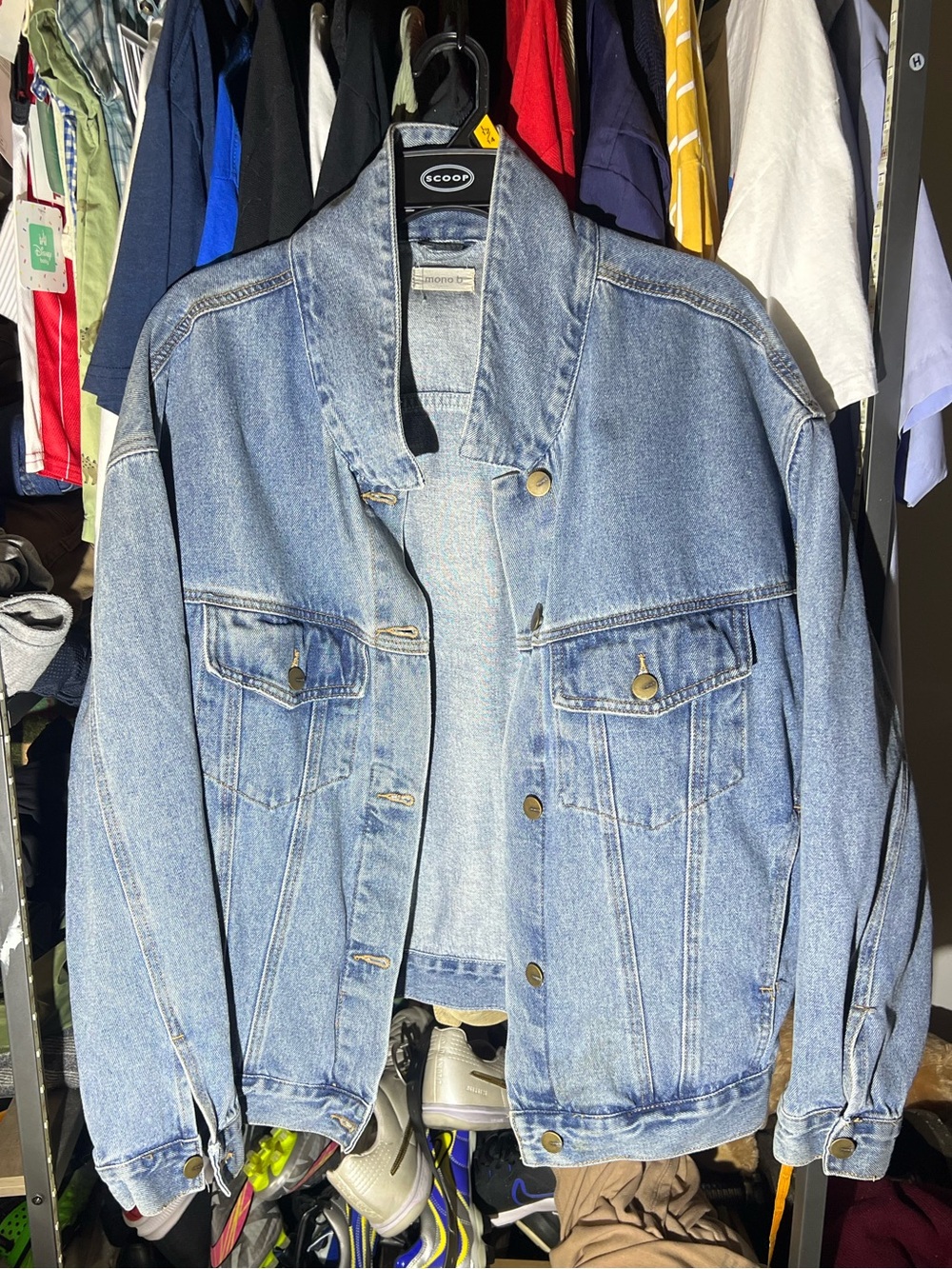 Mono B Woman’s Denim Jacket - Unbranded Classic Trucker